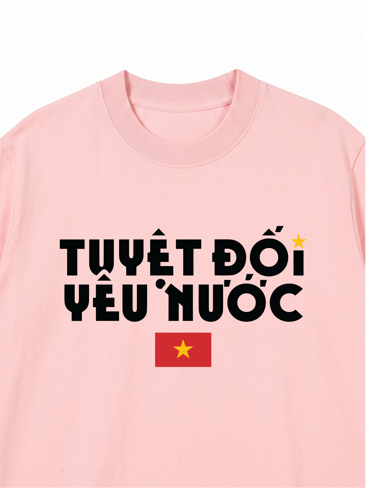 Áo Thun Relaxed Fit Tuyệt Đối Yêu Nước