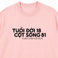 Áo Thun Relaxed Fit Tuổi Đời 18