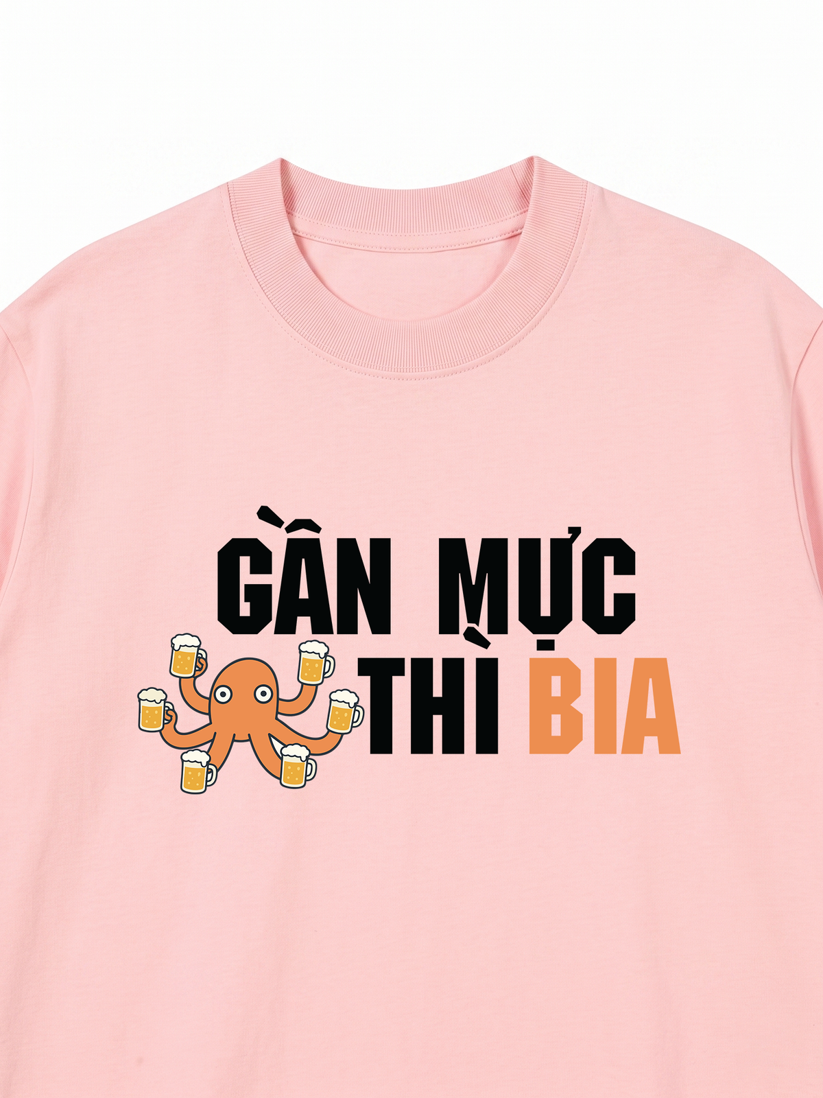 Áo Thun Relaxed Fit Gần Mực Thì Bia