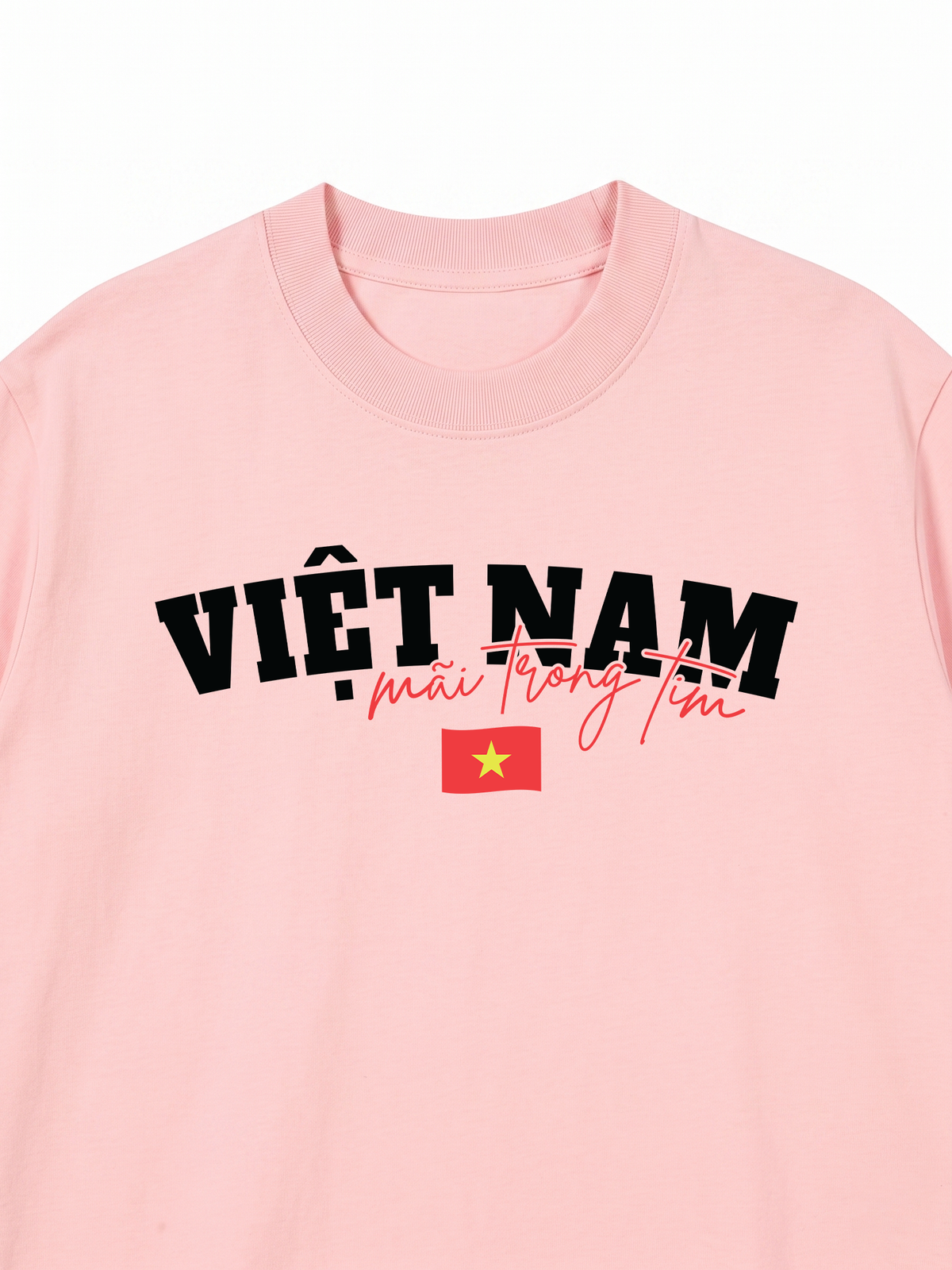 Áo Thun Relaxed Fit Việt Nam Trong Tim