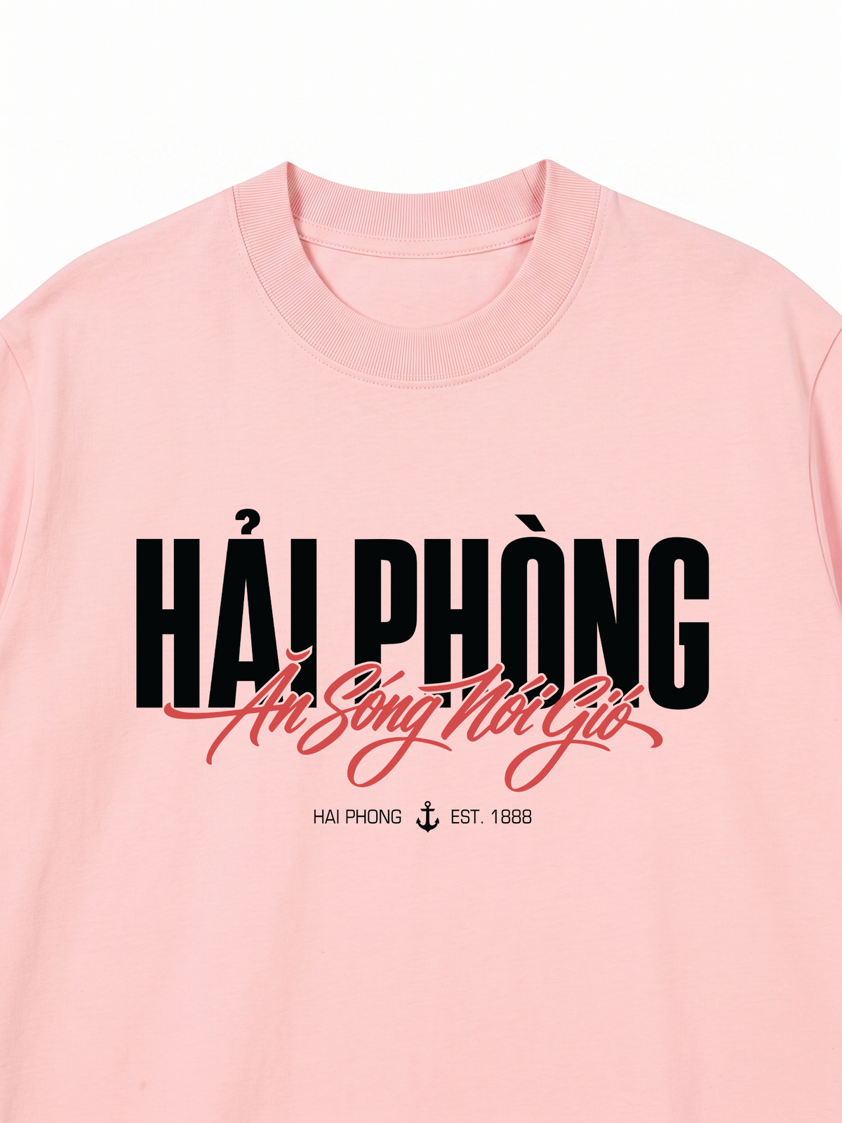 Áo Thun Relaxed Fit Ăn Sóng Nói Gió