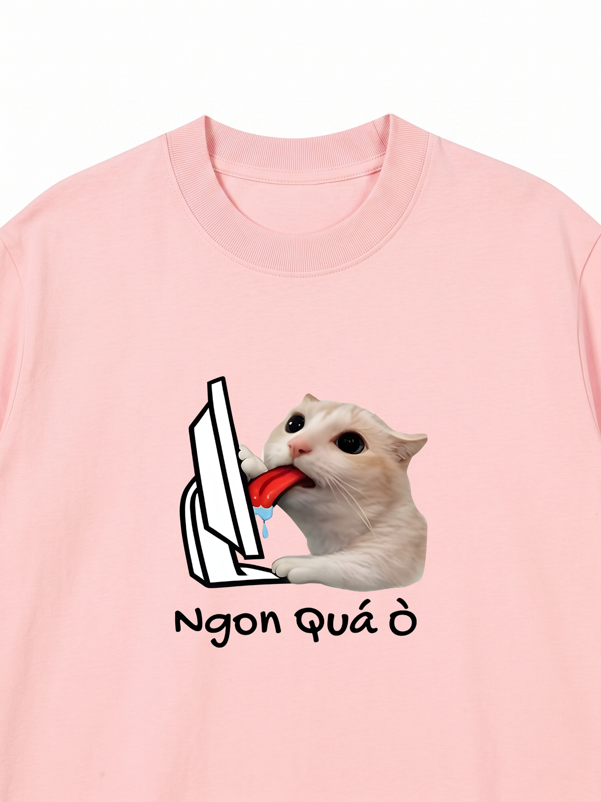 Áo Thun Relaxed Fit Ngon Quá À