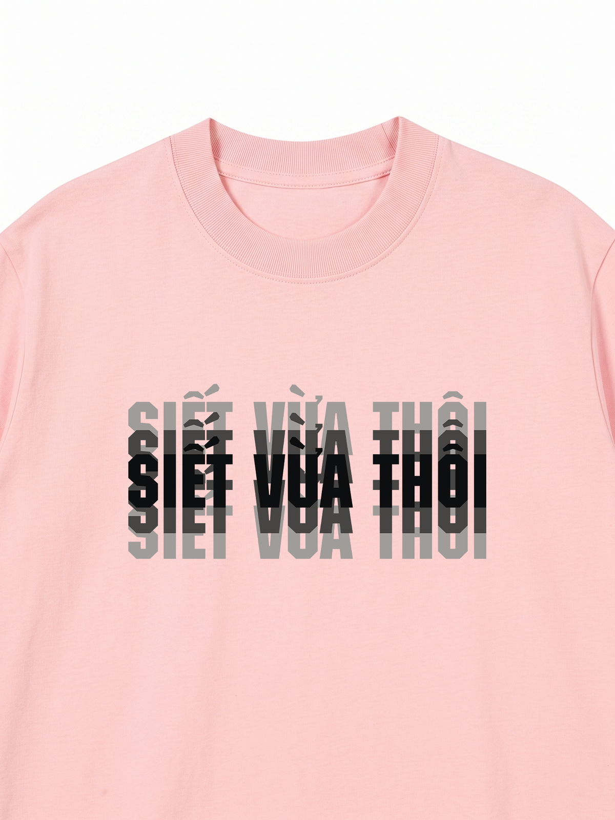 Áo Thun Relaxed Fit Siết Vừa Thôi