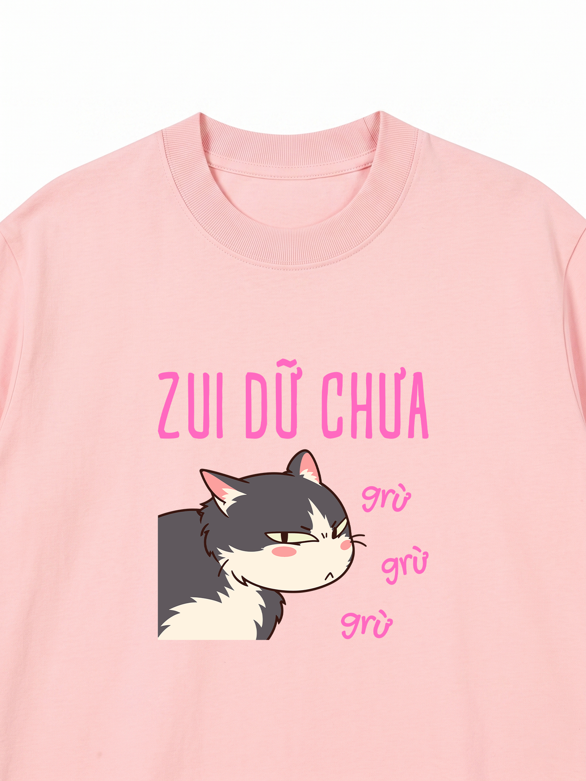 Áo Thun Relaxed Fit Zui Dữ Chưa