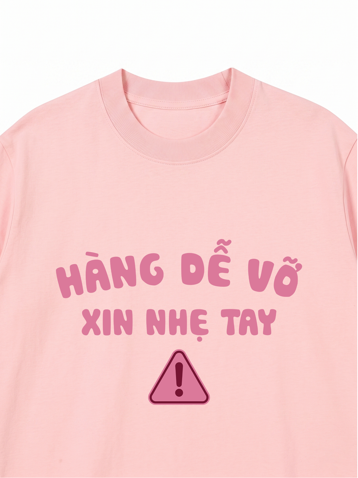 Áo Thun Relaxed Fit Cẩn Thận Vỡ
