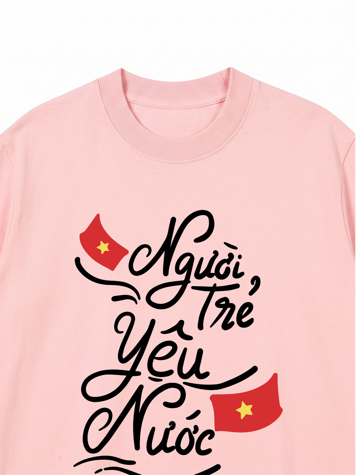 Áo Thun Relaxed Fit Người Trẻ Yêu Nước