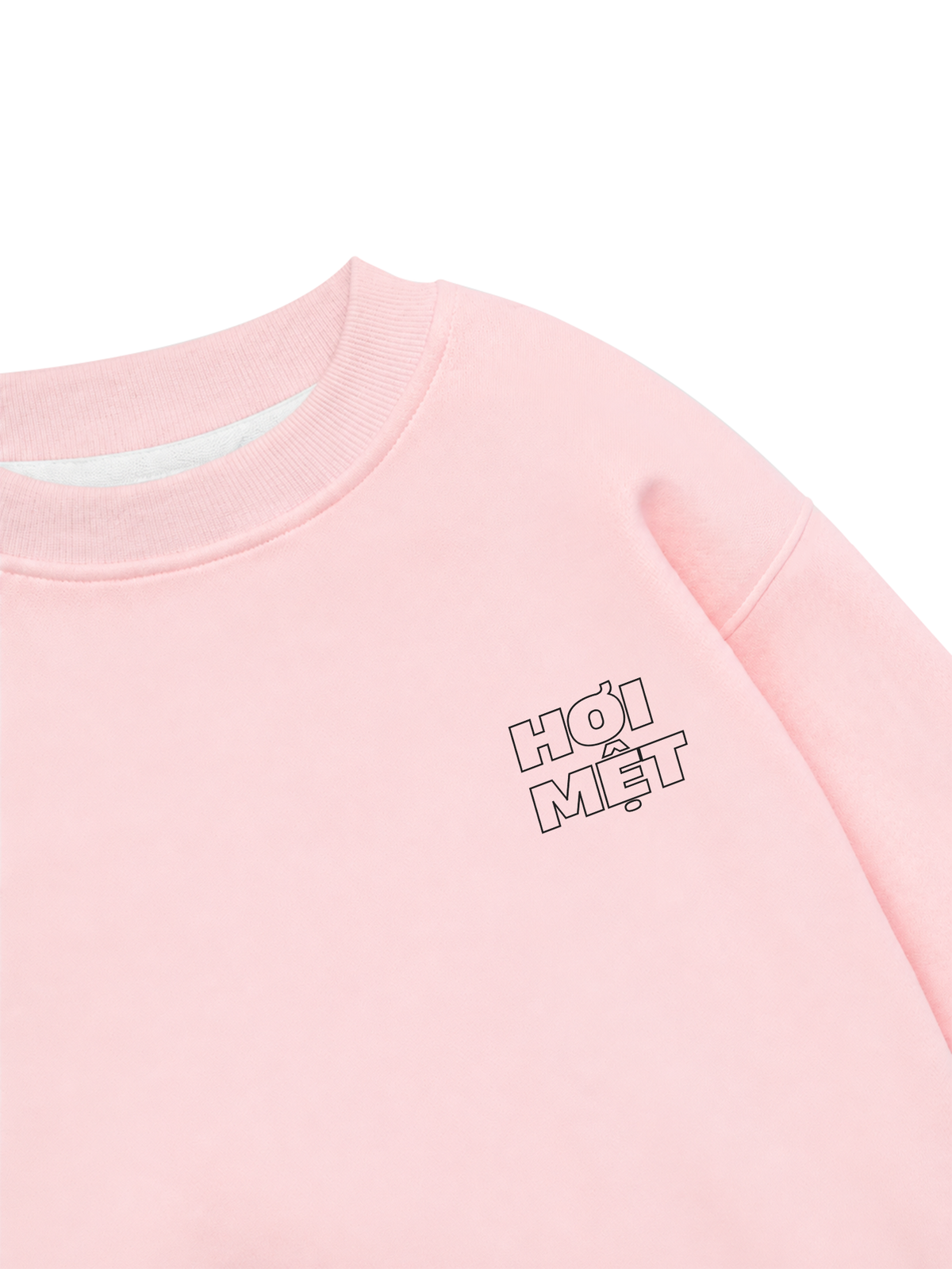 Áo Sweater Nỉ Hai Da Xà Rơi