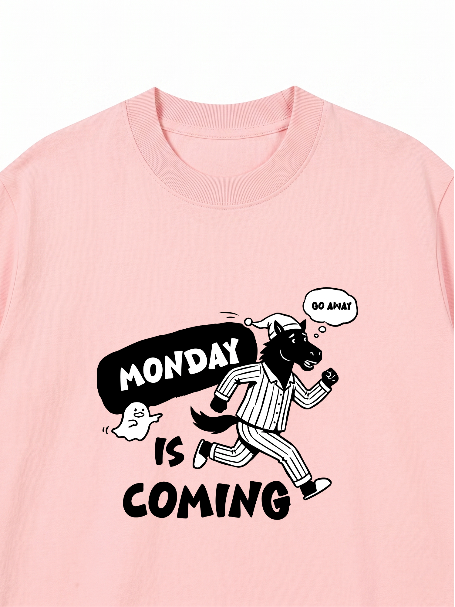 Áo Thun Relaxed Fit Monday Is Coming