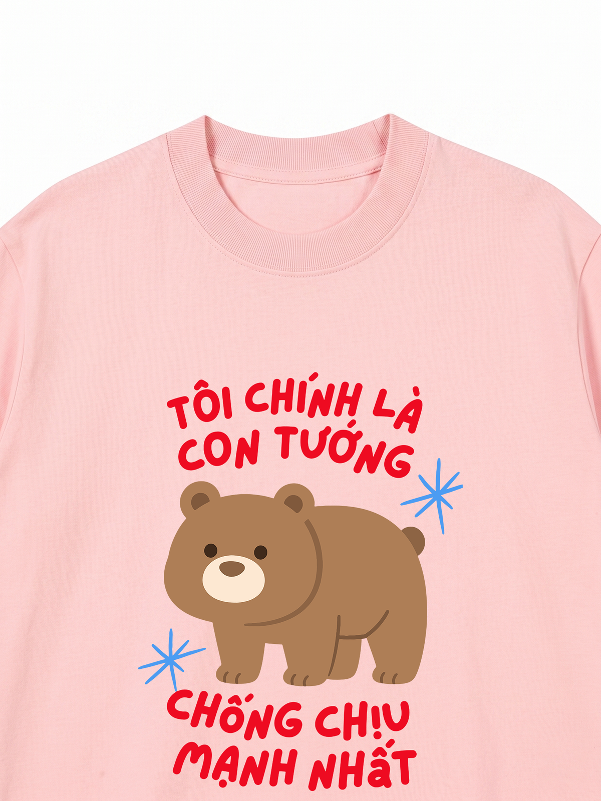 Áo Thun Relaxed Fit Con Tướng Chống Chịu