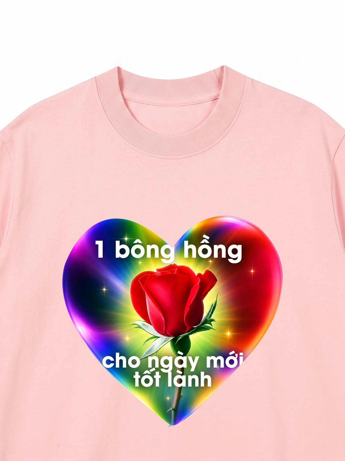 Áo Thun Relaxed Fit Ngày Mới Tốt Lành