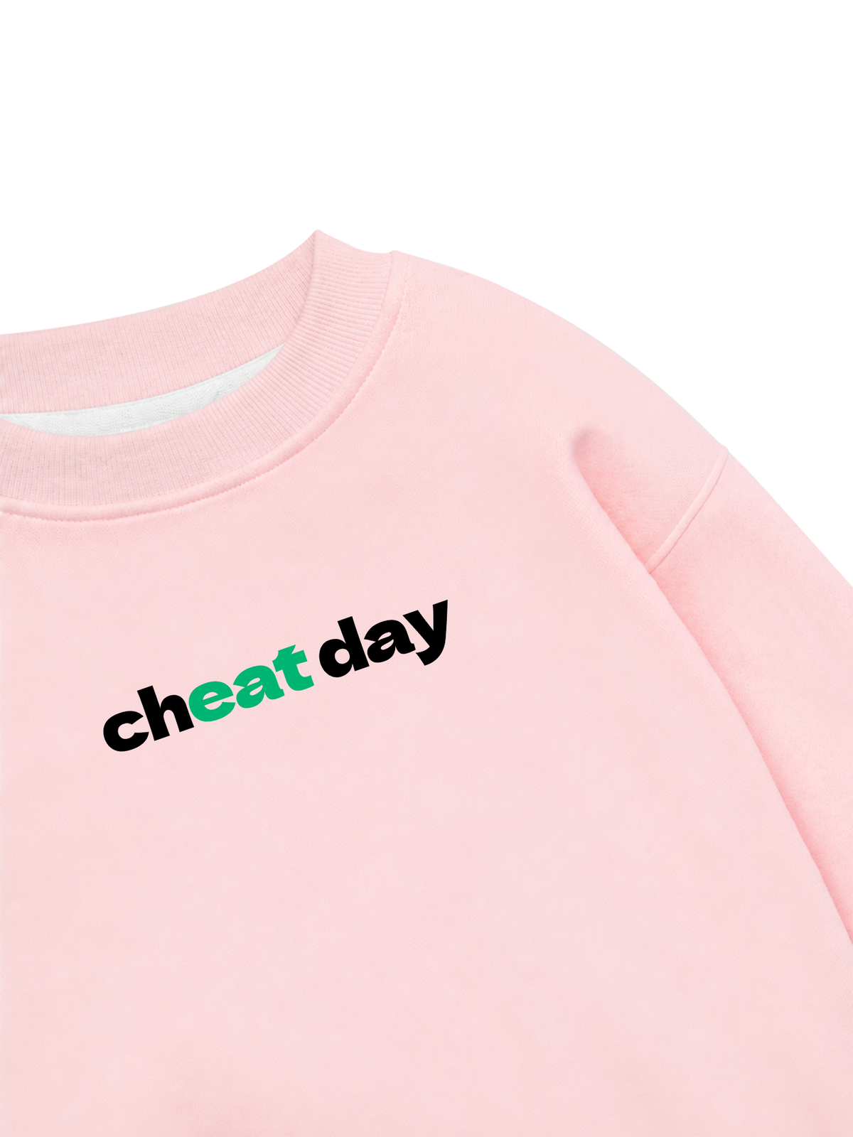 Áo Sweater Nỉ Hai Da Cheat Day