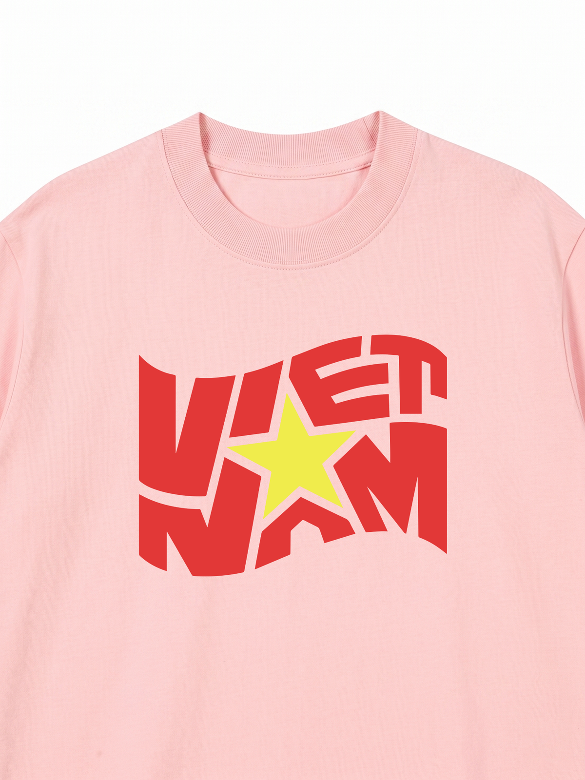 Áo Thun Relaxed Fit Lá Cờ Việt