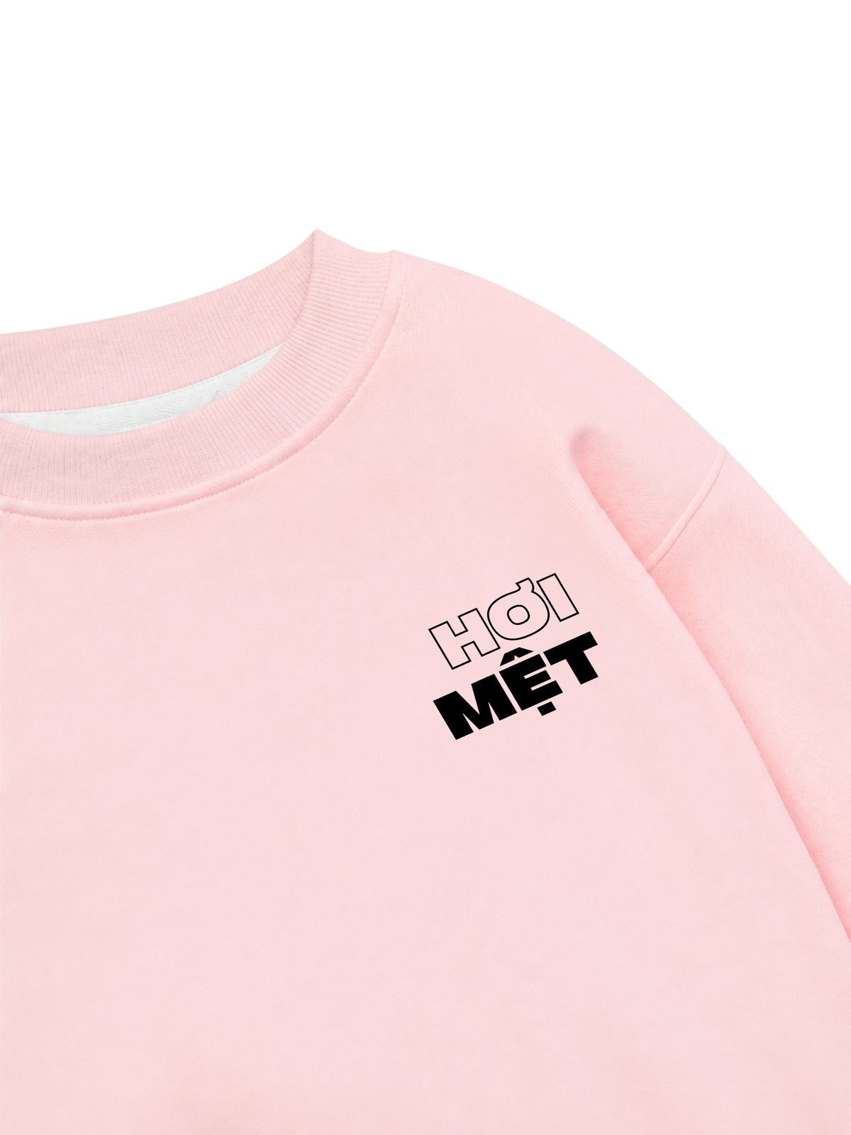 Áo Sweater Nỉ Hai Da Don't Quit
