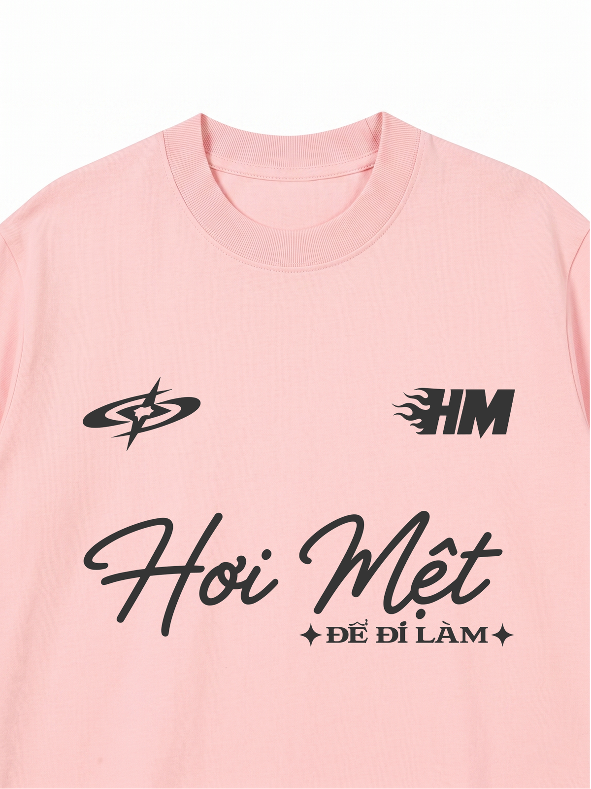 Áo Thun Relaxed Fit Hơi Mệt Để Đi Làm
