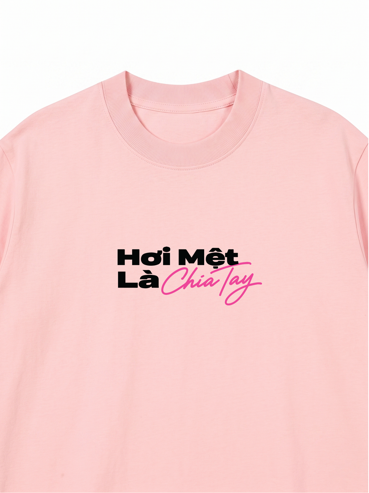 Áo Thun Relaxed Fit Hơi Mệt Là Chia Tay
