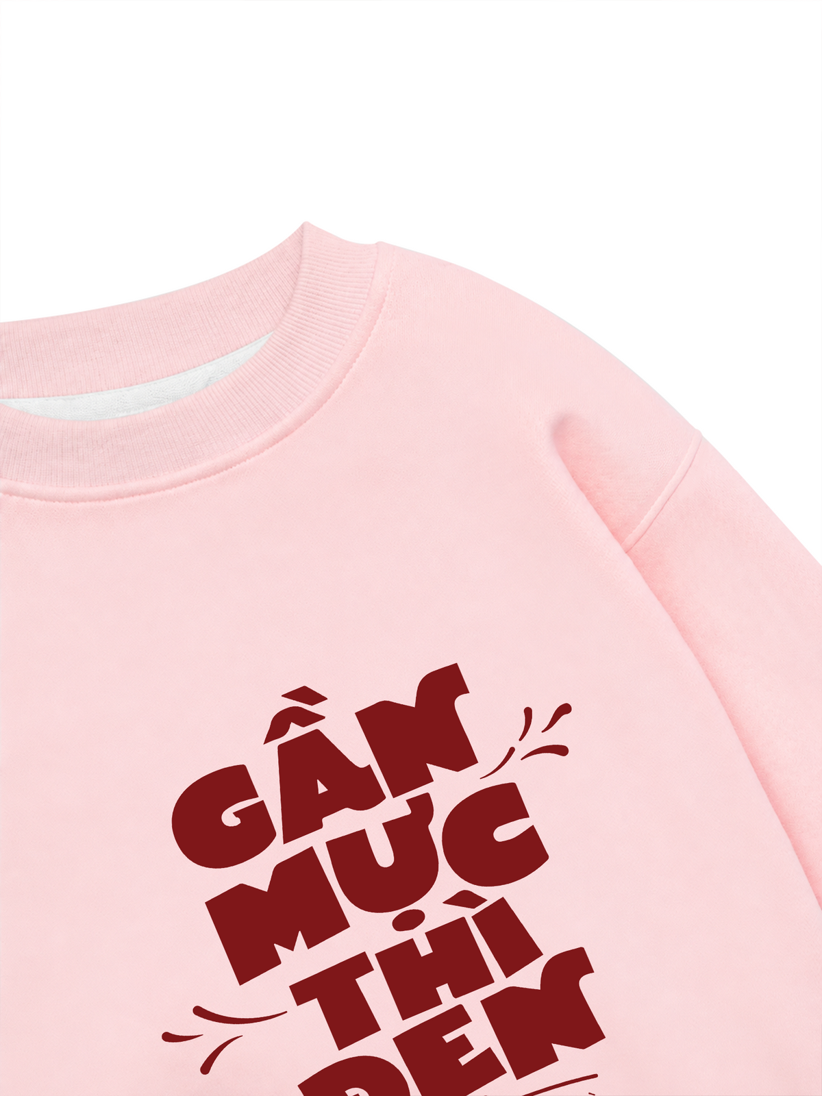 Áo Sweater Nỉ Hai Da Gần Mực Thì Đen