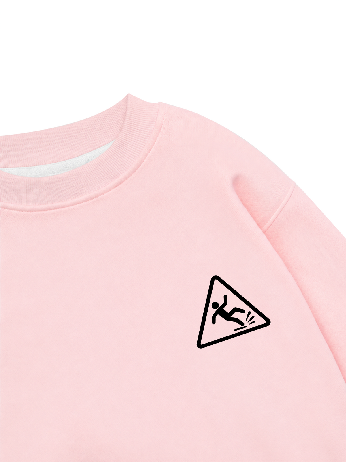 Áo Sweater Nỉ Hai Da Chú Ý Sàn Trơn