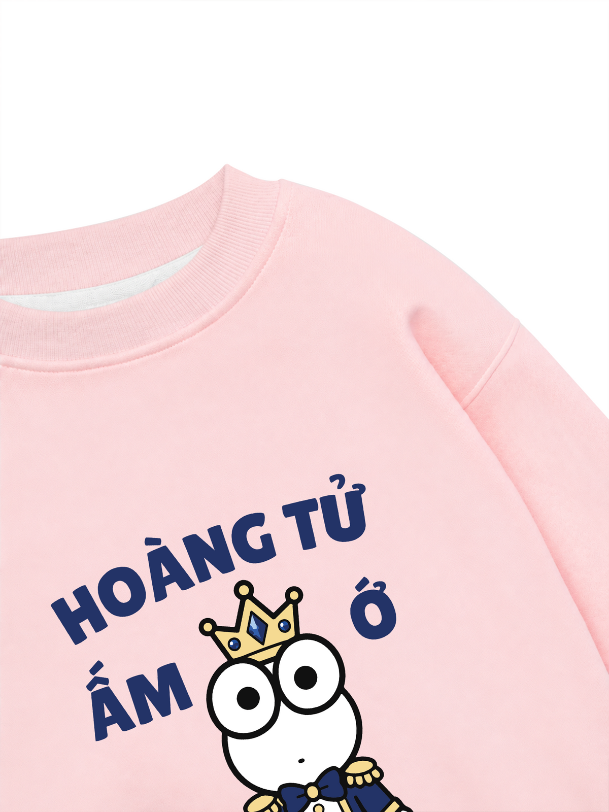 Áo Sweater Nỉ Hai Da Hoàng Tử Ấm Ớ