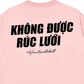 Áo Thun Relaxed Fit Không Được Rúc Lưới
