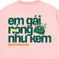 Áo Thun Relaxed Fit Em Gái Tính Nóng Như Kem