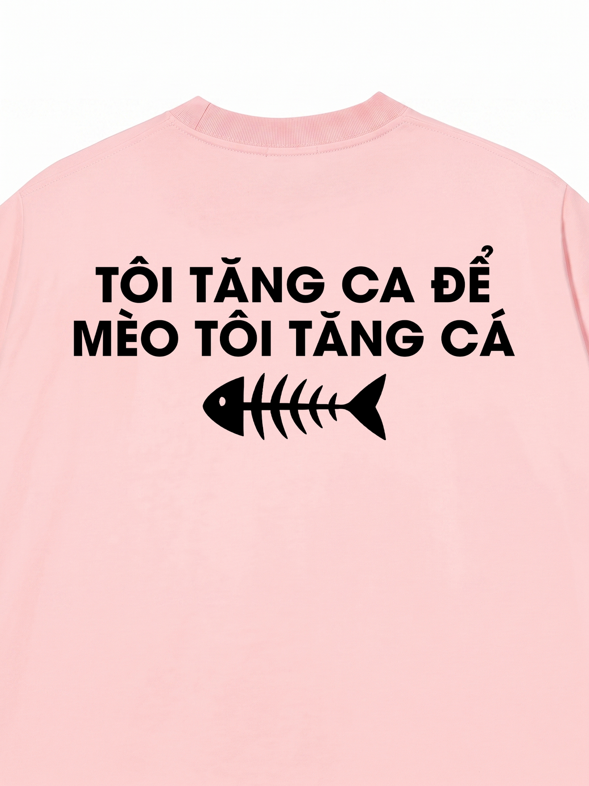 Áo Thun Relaxed Fit Tôi Tăng Ca