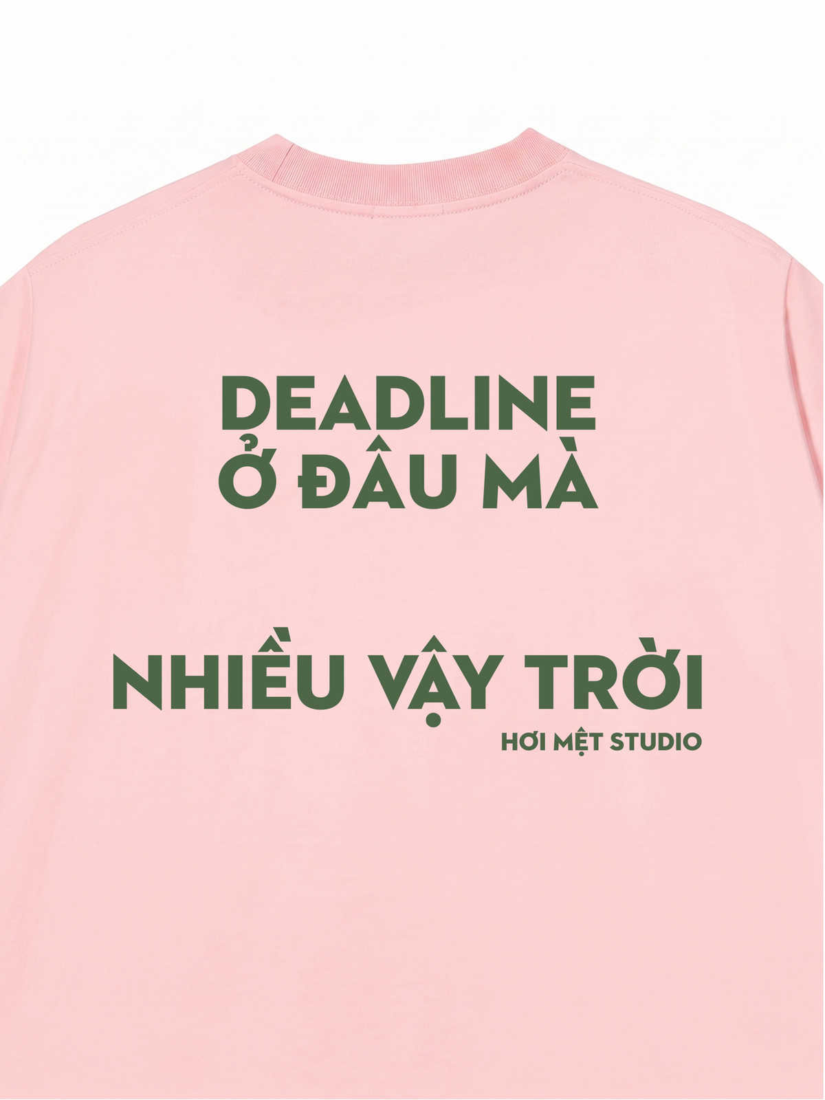 Áo Thun Relaxed Fit Nhiều DeadLine