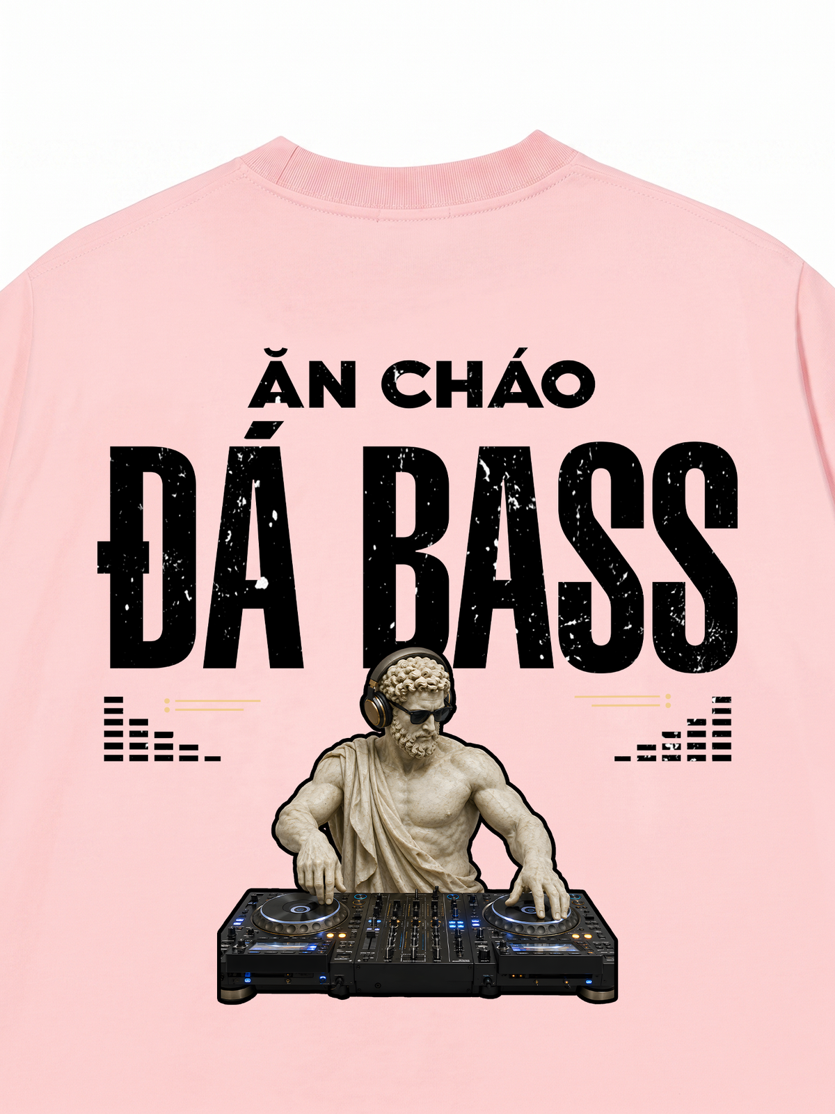 Áo Thun Relaxed Fit Ăn Cháo Đá Bass