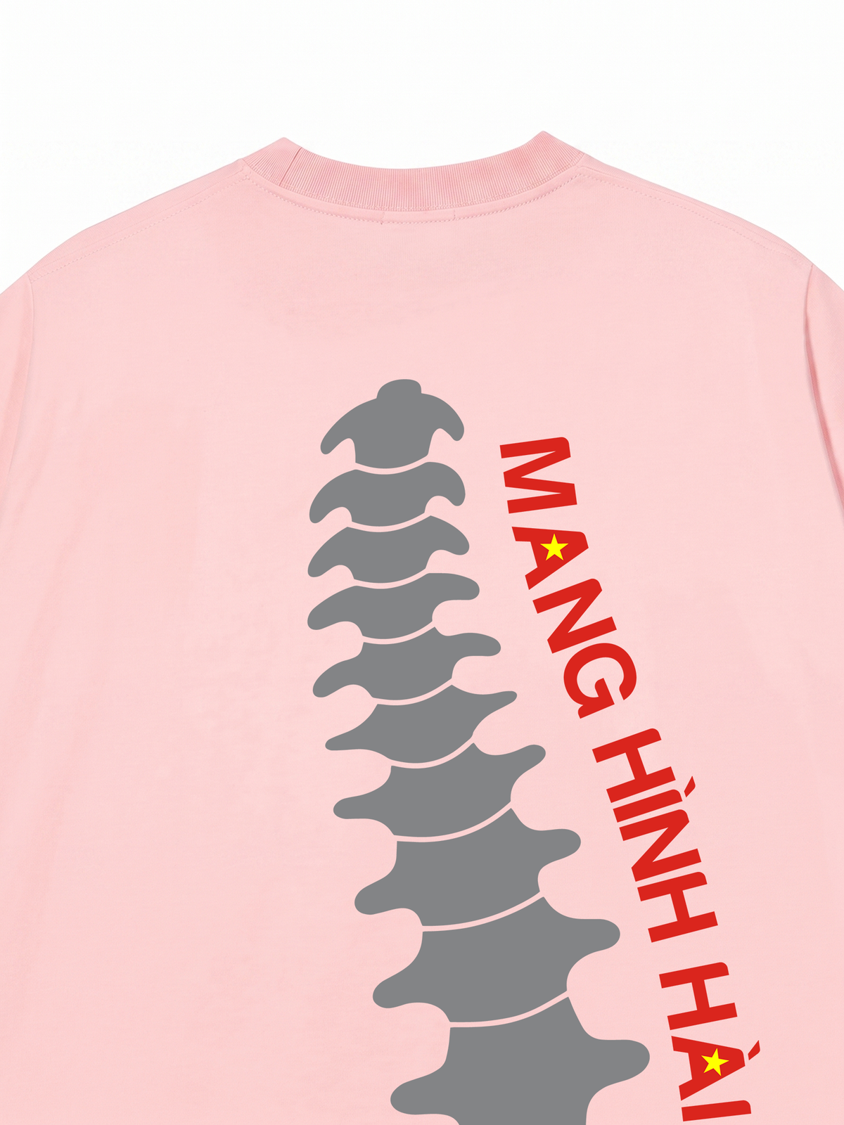 Áo Thun Relaxed Fit Mang Hình Hài Đất Nước