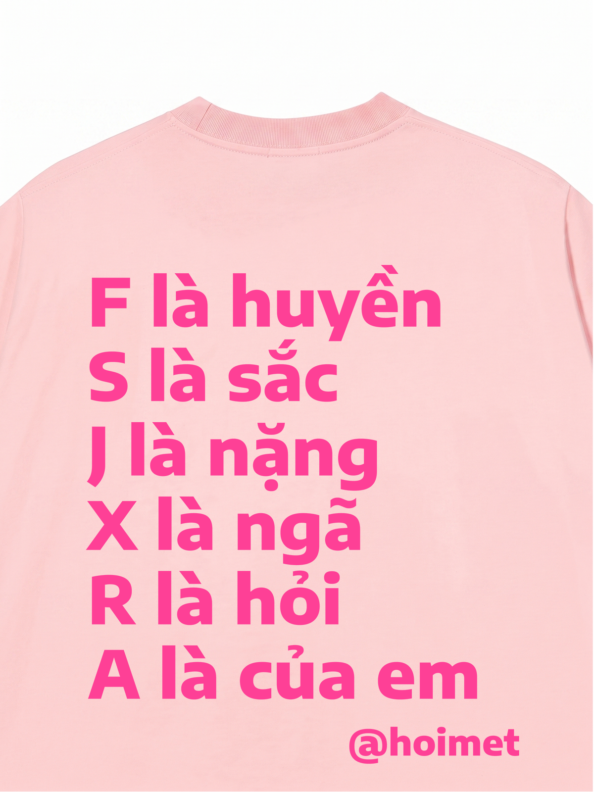 Áo Thun Relaxed Fit A Là Của Em