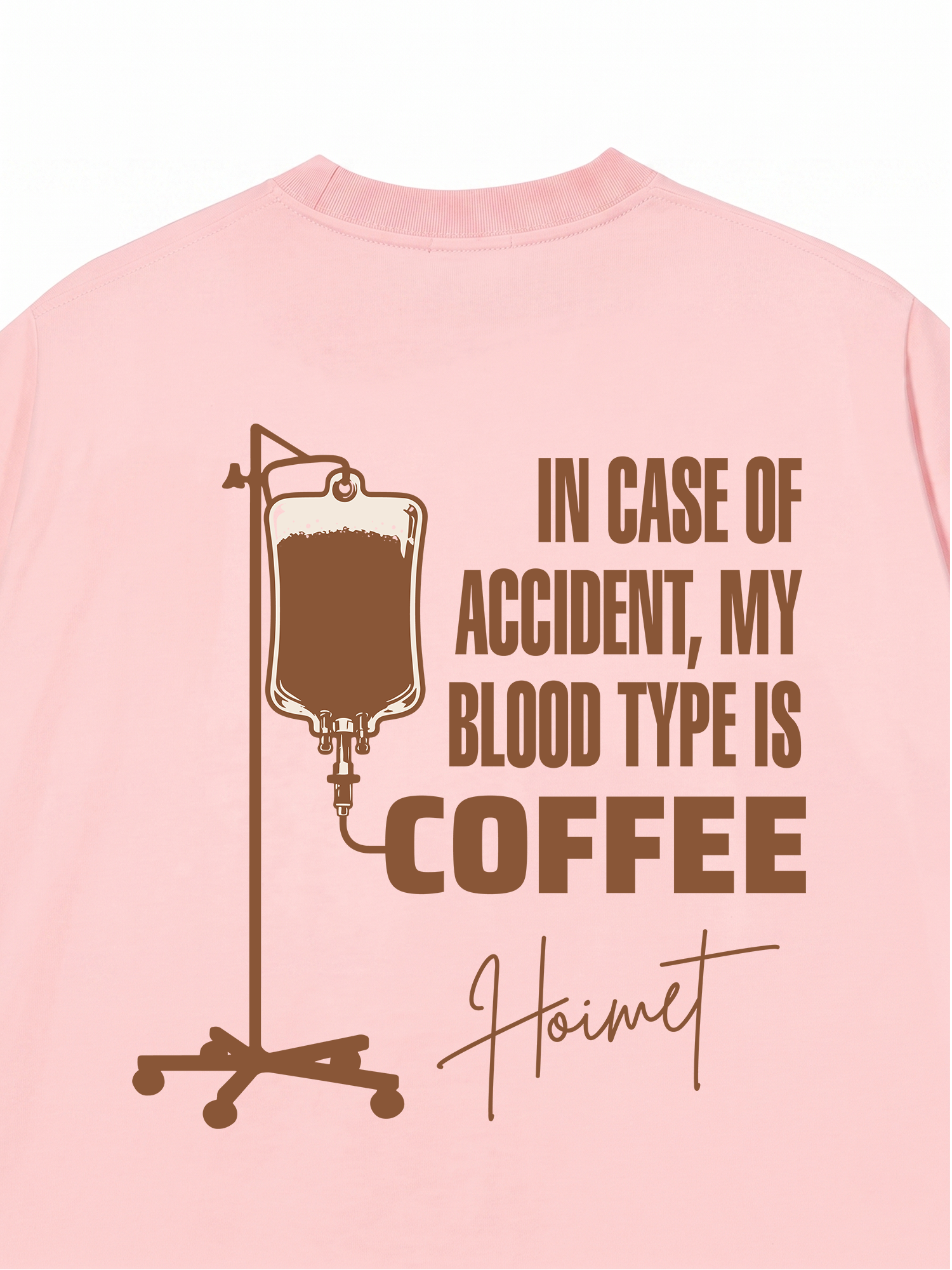 Áo Thun Relaxed Fit Blood Type Is Coffee