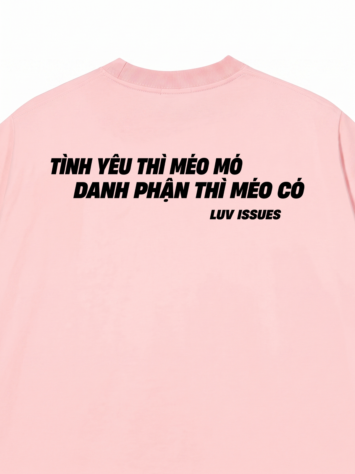 Áo Thun Relaxed Fit Tình Yêu Méo Mó