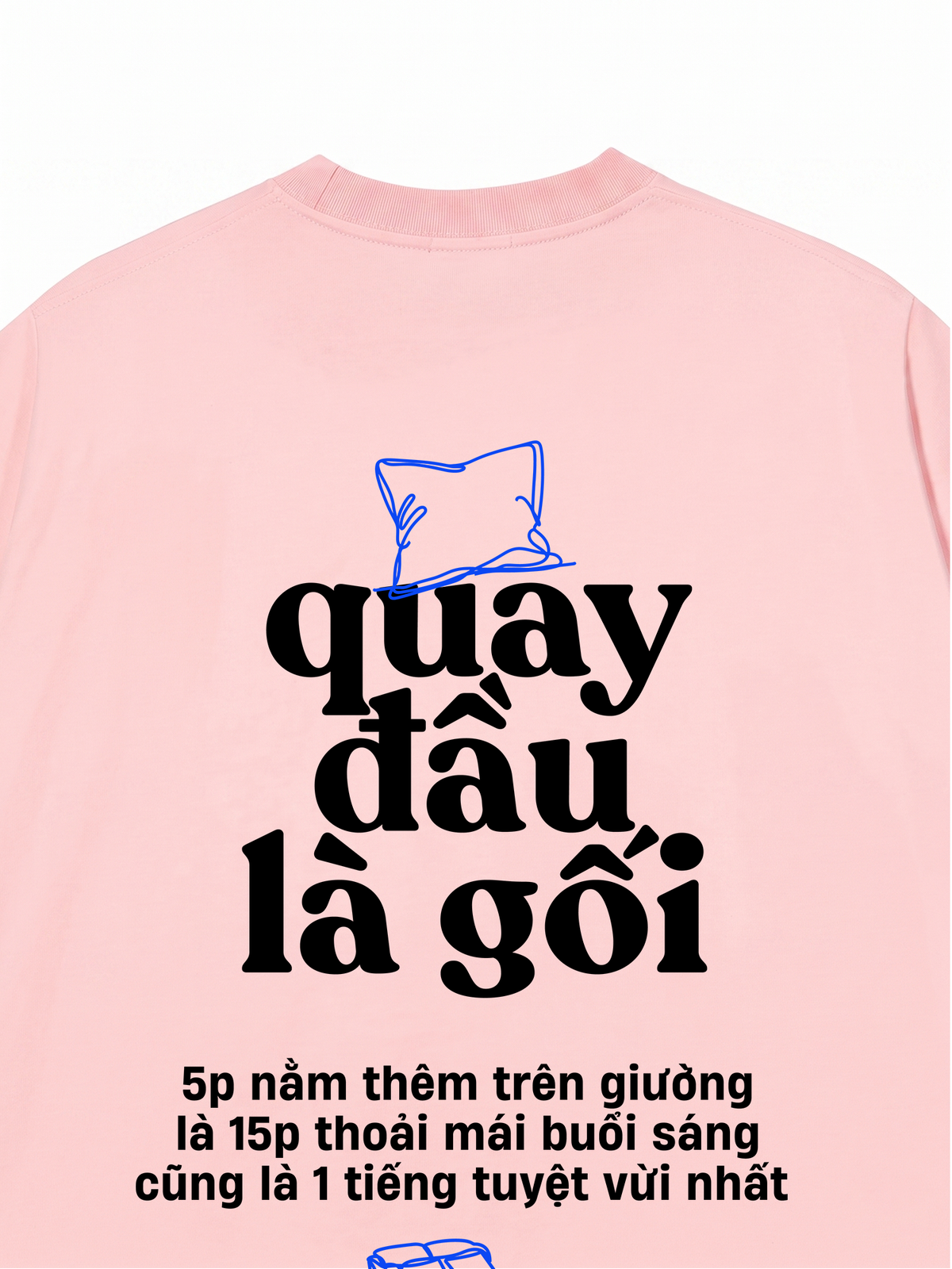 Áo Thun Relaxed Fit Quay Đầu Là Gối