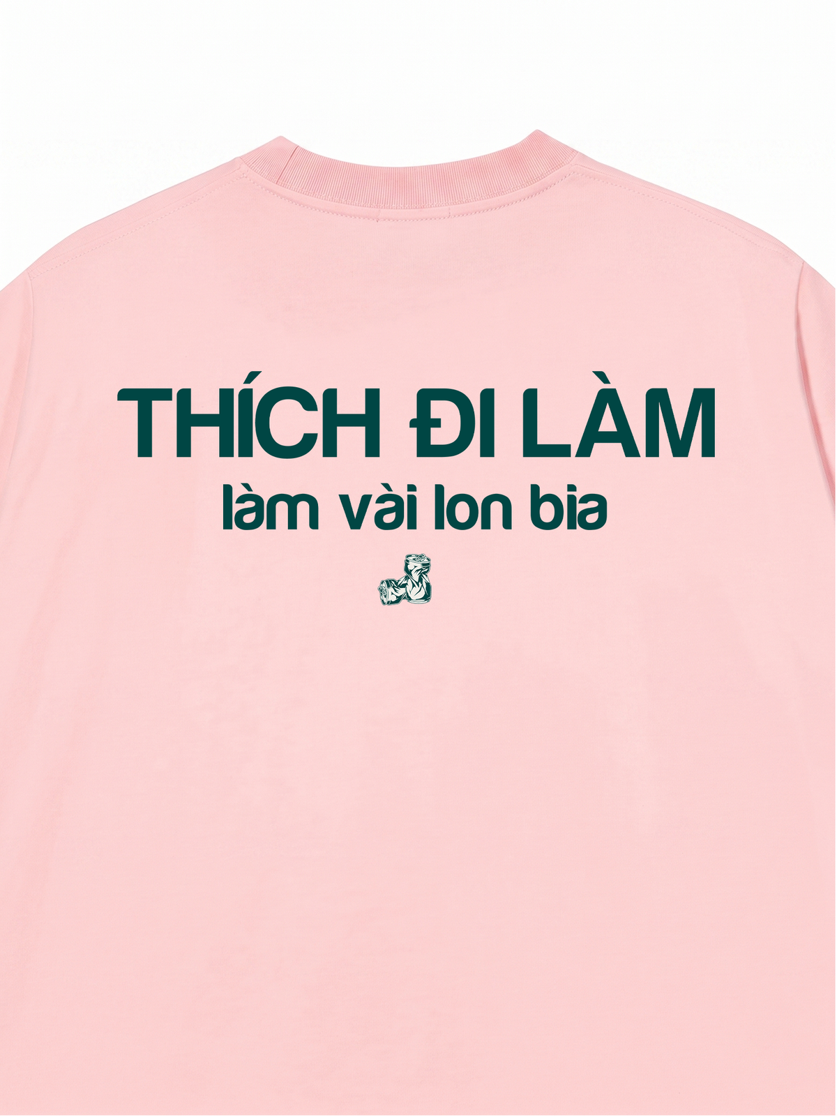Áo Thun Relaxed Fit Làm Vài Lon Bia