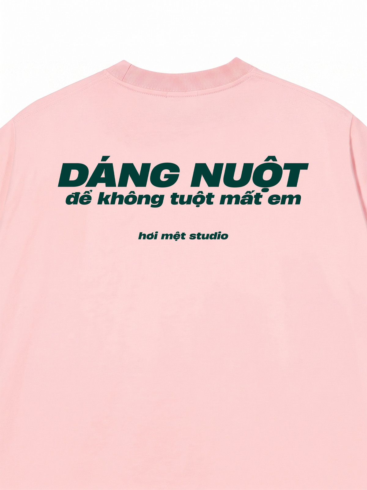Áo Thun Relaxed Fit Dáng Nuột Không Tuột Mất Em