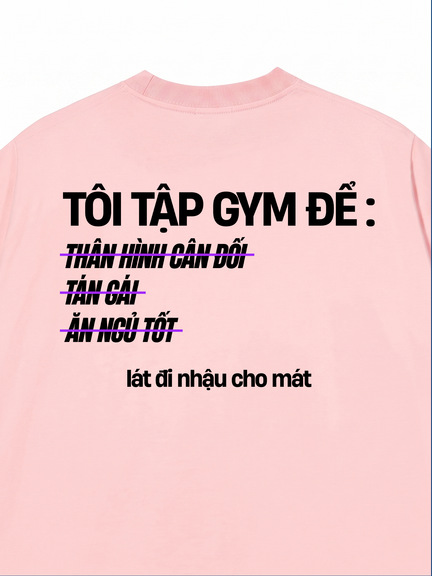 Áo Thun Relaxed Fit Lý Do Đi Tập