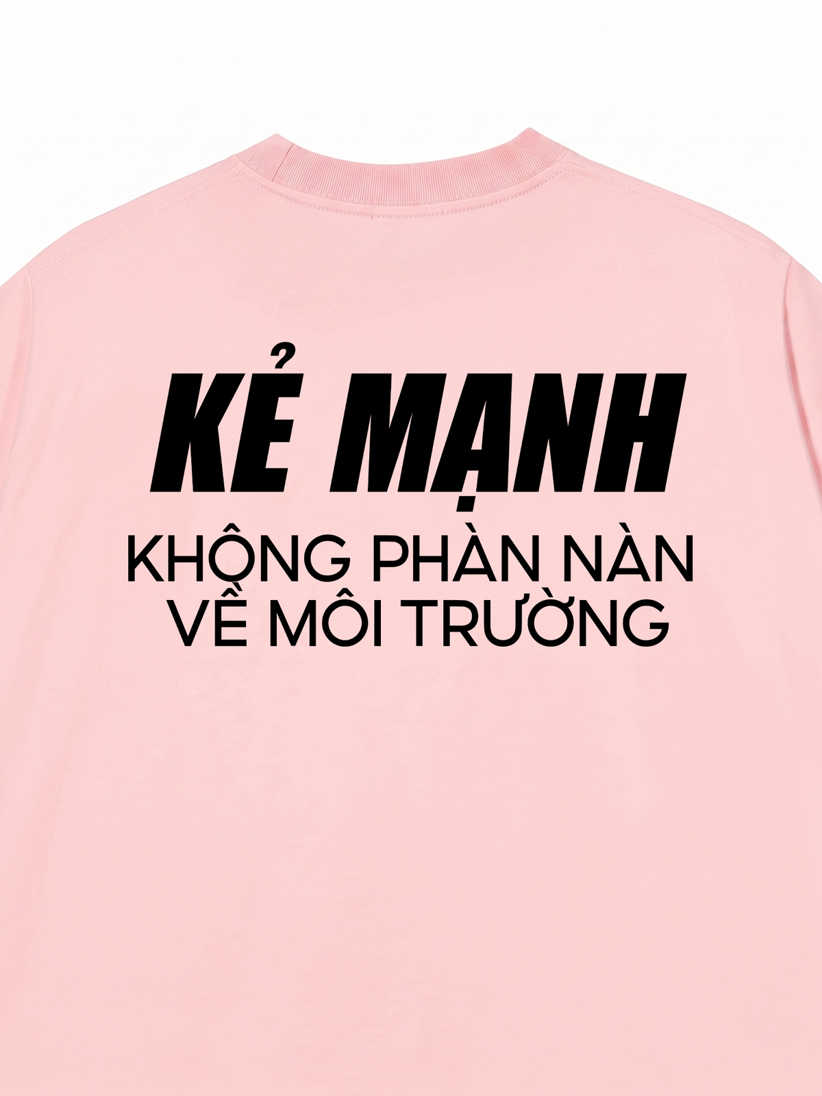 Áo Thun Relaxed Fit Kẻ Mạnh