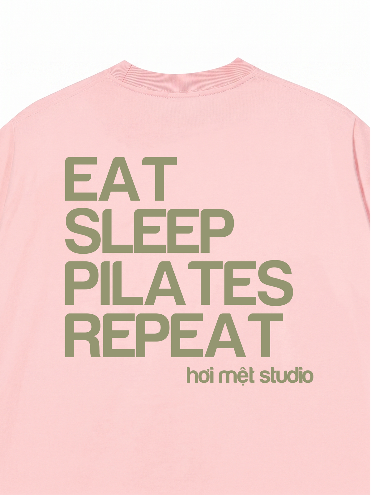 Áo Thun Relaxed Fit Eat Sleep Pilates Repeat