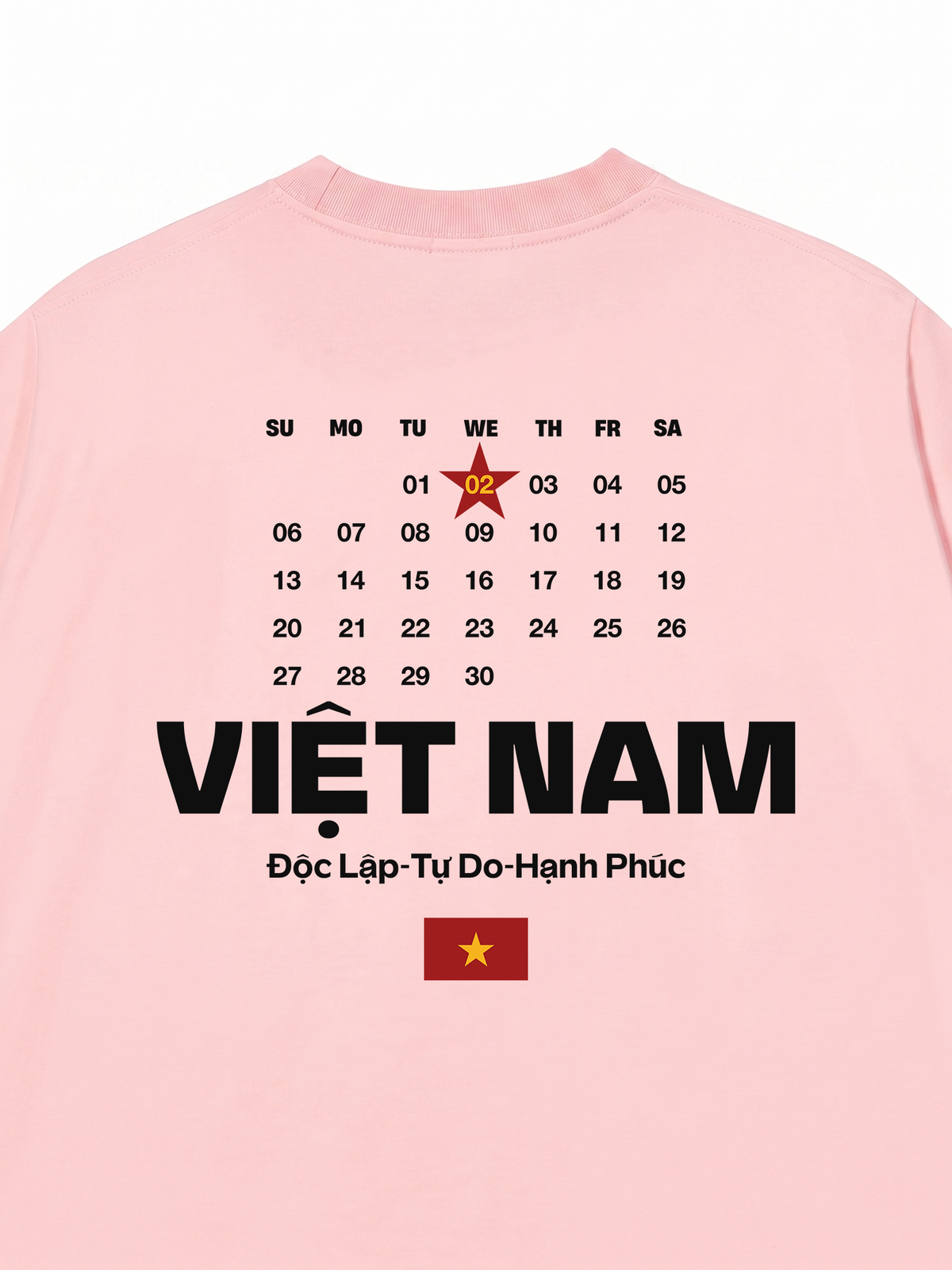 Áo Thun Relaxed Fit Quốc Khánh