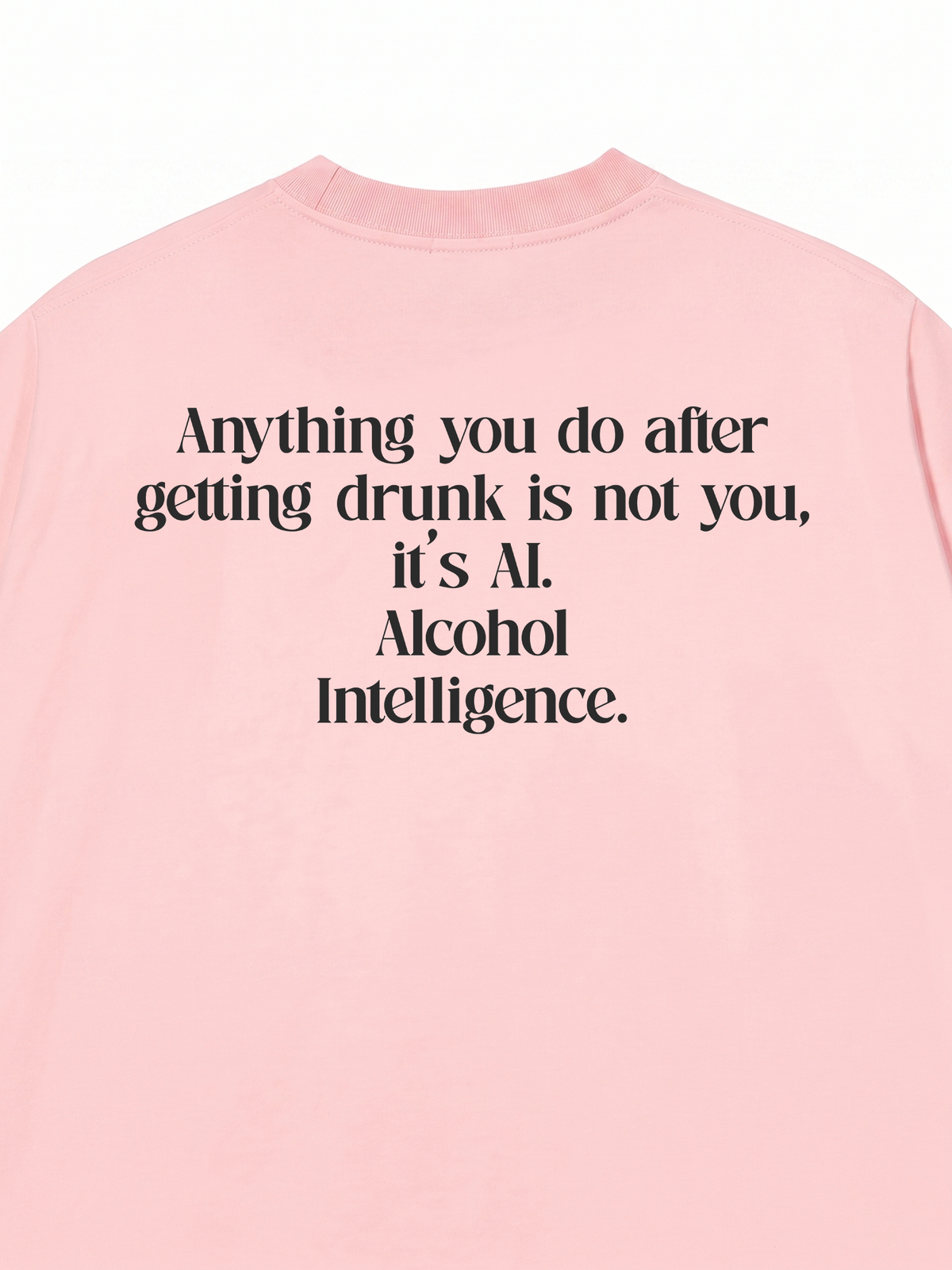 Áo Thun Relaxed Fit Alcohol Itelligence