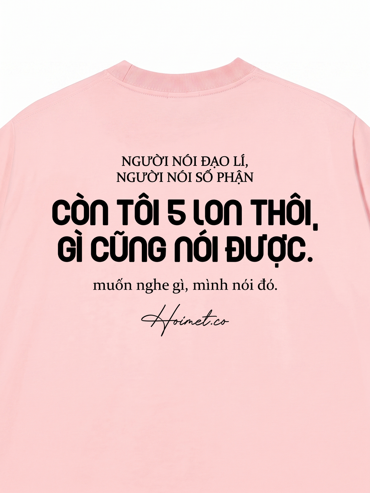 Áo Thun Relaxed Fit 5 Lon Thôi