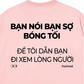 Áo Thun Relaxed Fit Bạn Nói Bạn Sợ Bóng Tối