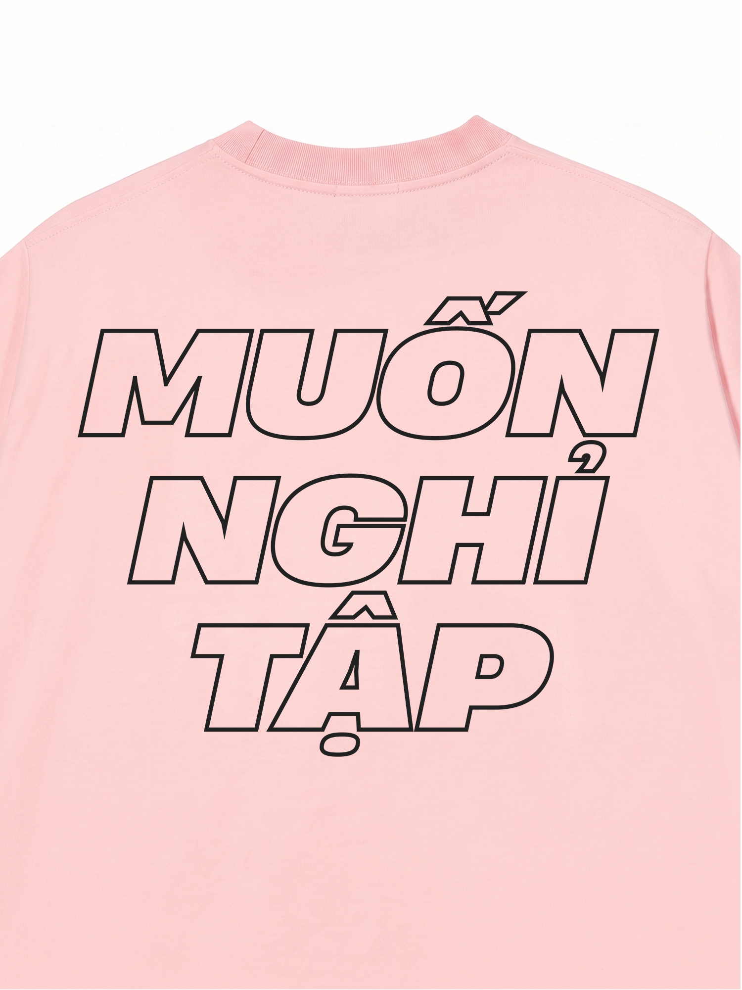 Áo Thun Relaxed Fit Muốn Nghỉ Tập Tạ