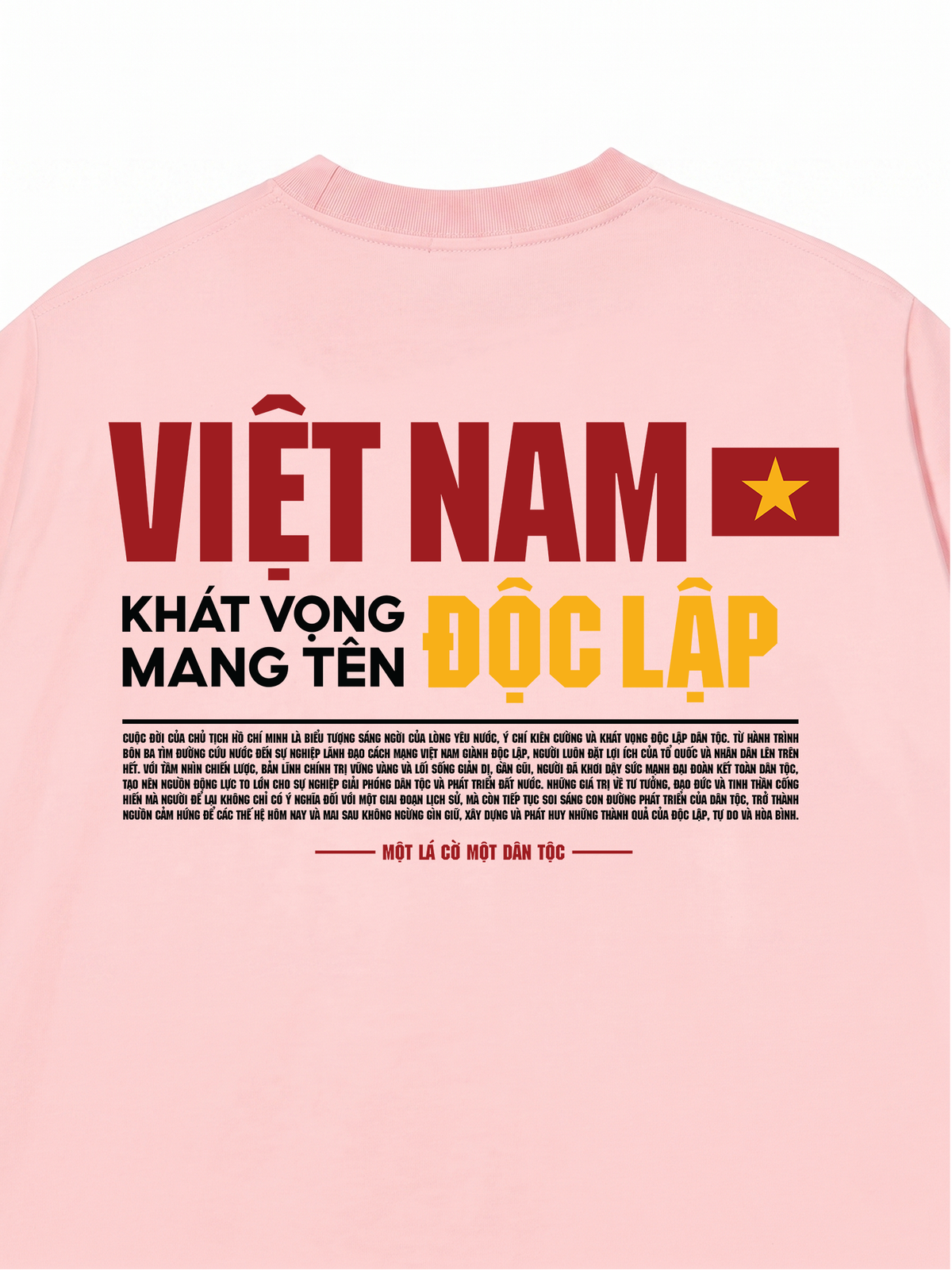Áo Thun Relaxed Fit Việt Nam Độc Lập