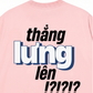 Áo Thun Relaxed Fit Thẳng Lưng Lên