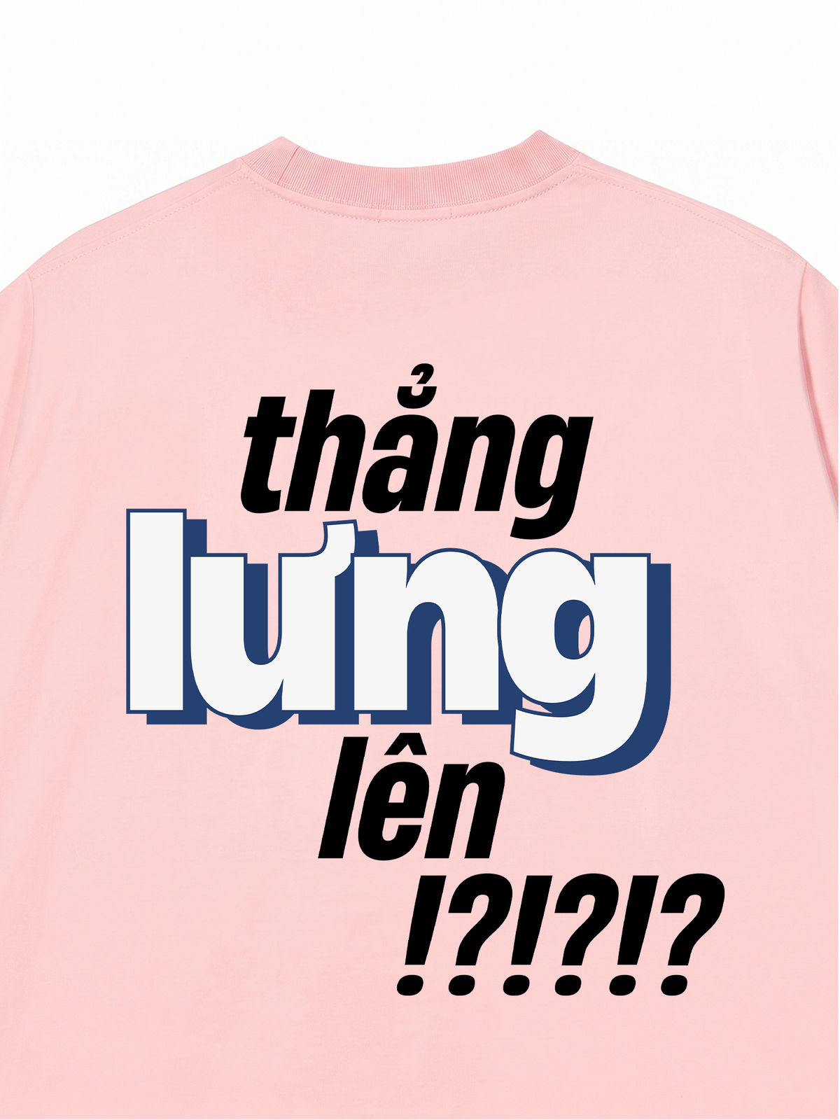 Áo Thun Relaxed Fit Thẳng Lưng Lên