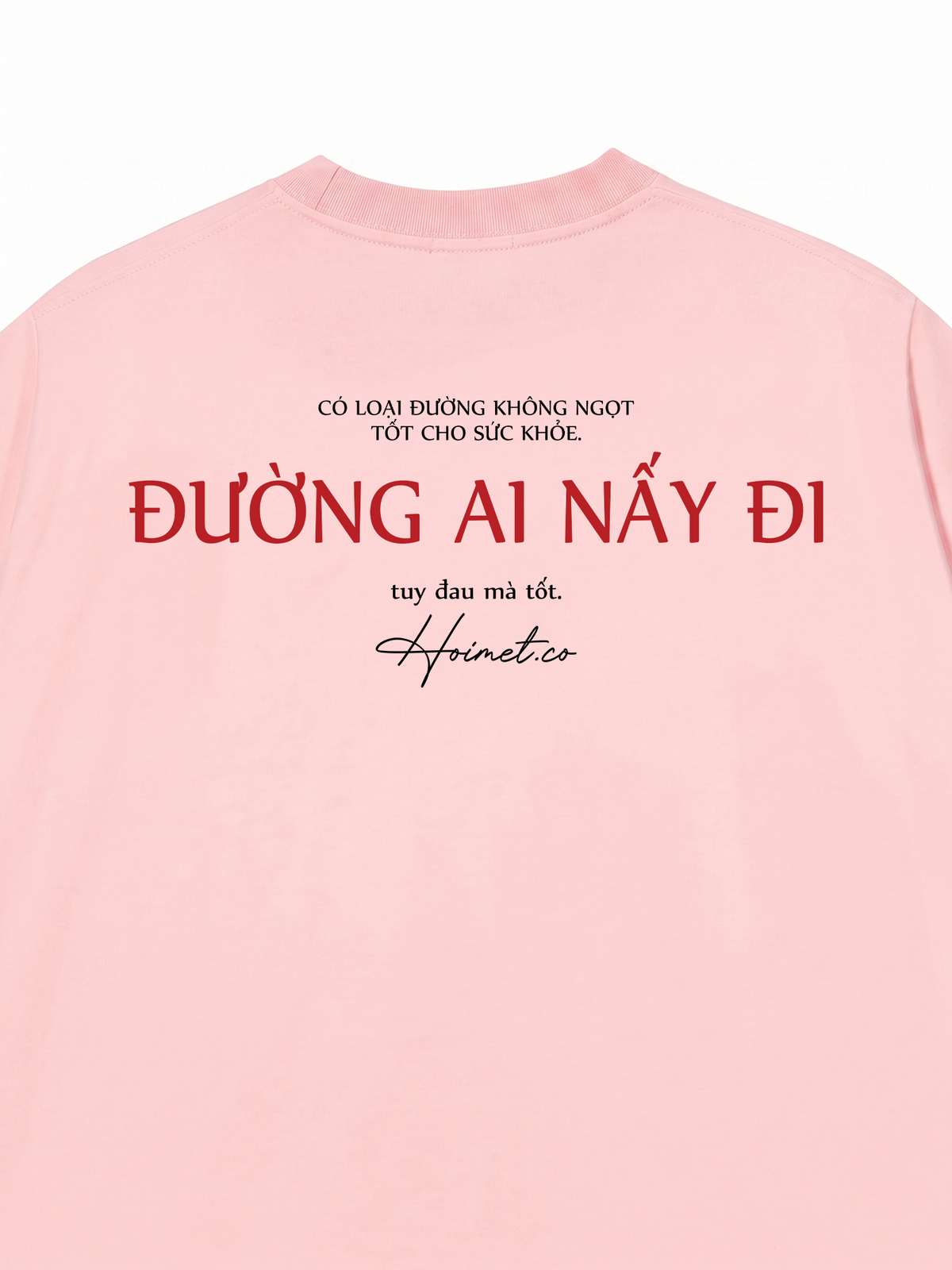 Áo Thun Relaxed Fit Đường Ai Nấy Đi