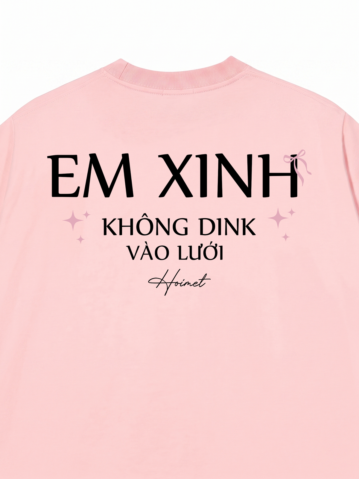 Áo Thun Relaxed Fit Không Dink Vào Lưới