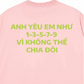 Áo Thun Relaxed Fit Yêu Em Như