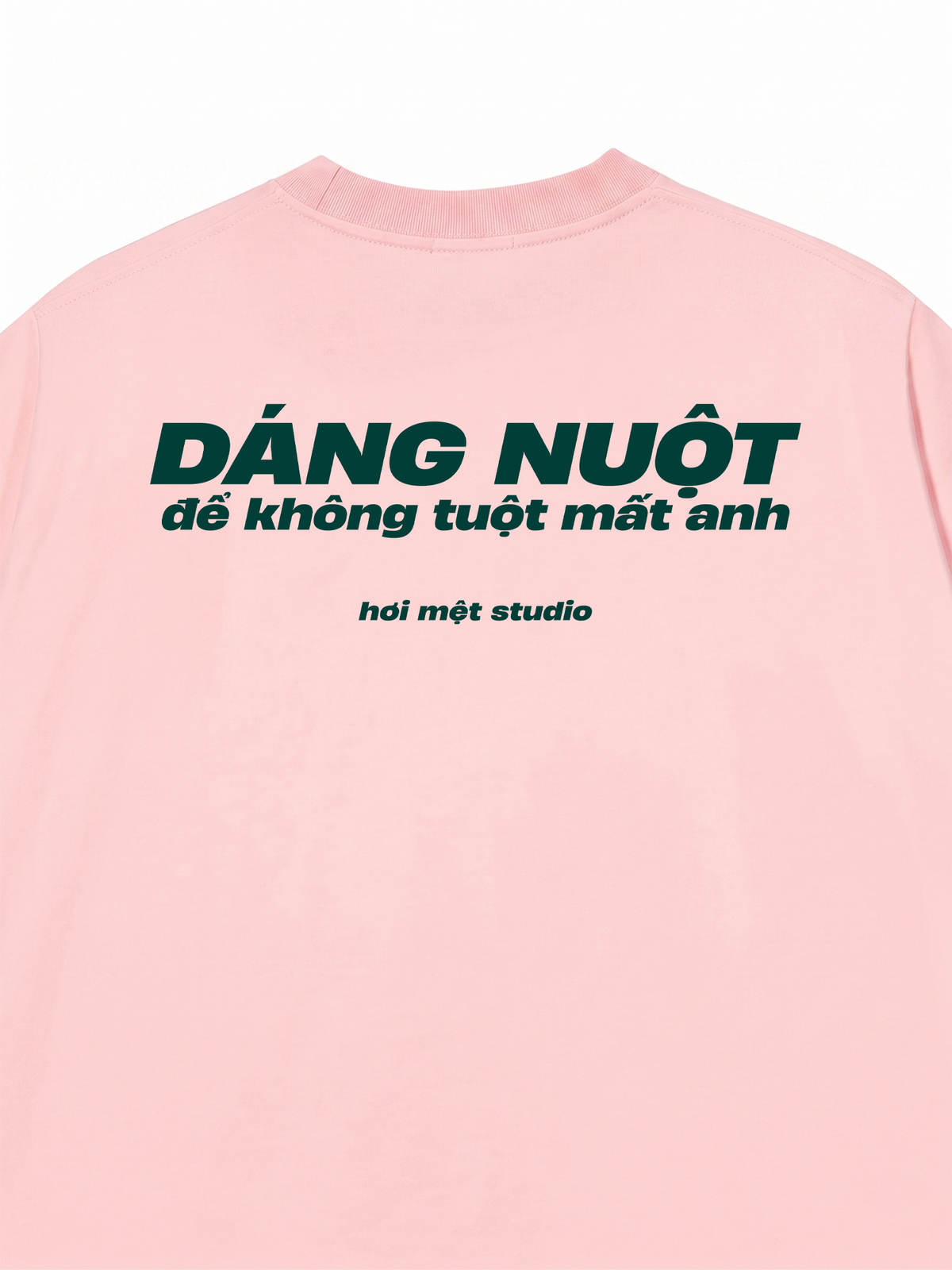 Áo Thun Relaxed Fit Dáng Nuột Không Tuột Mất Anh
