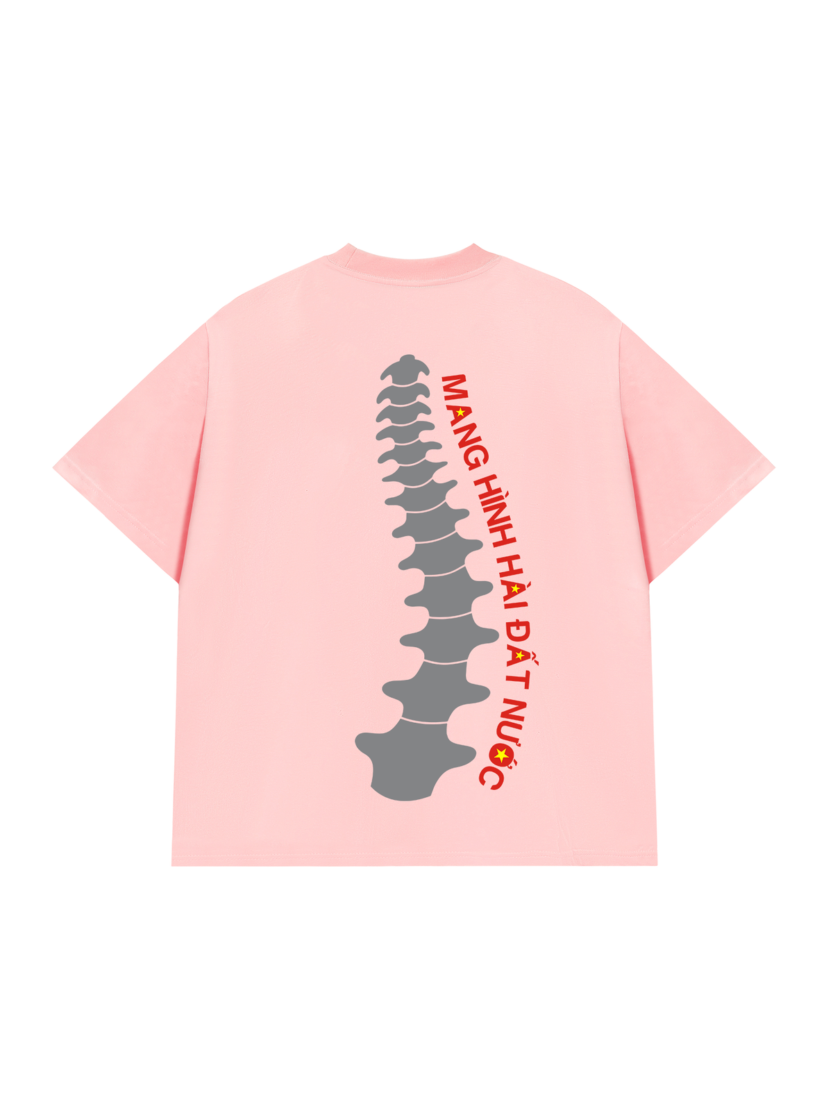 Áo Thun Relaxed Fit Mang Hình Hài Đất Nước